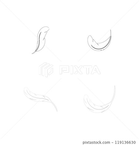 feather logo feather logo 119136630