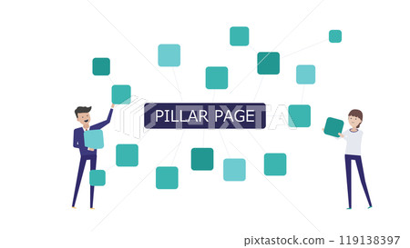 Understanding topic clusters and pillar content to build an SEO-friendly website 119138397