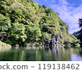 Quiet and beautiful Geibikei, one of Japan's 100 most scenic spots 119138462