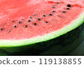 西瓜切成兩半 119138855