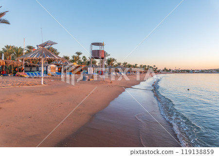 Scenic view of Naama Bay, Sharm-el-Sheikh, Egypt 119138859