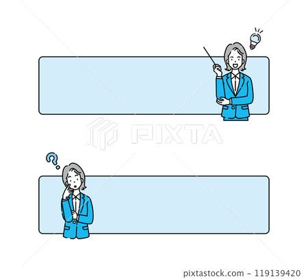 Lecturer Teacher Set 119139420