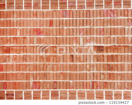 Texture of the brick walls      119139427