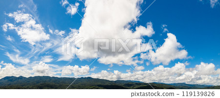 Beautiful blue sky and white clouds Beautiful blue sky and white clouds 119139826