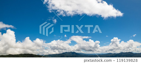 Beautiful blue sky and white clouds Beautiful blue sky and white clouds 119139828