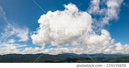 Beautiful blue sky and white clouds Beautiful blue sky and white clouds 119139830
