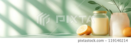 Healthy Vegan Day Layout with Fresh Fruits and Vegetables 119140214