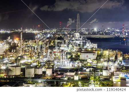 Yokkaichi Complex night view 119140424