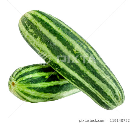 Cucumber or Cucumis melo isolated Cucumber or Cucumis melo isolated 119140732
