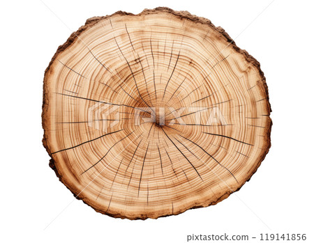 Cross Section of a Tree 119141856