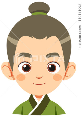 Traditional Chinese Avatar Illustration Traditional Chinese Avatar Illustration 119141998