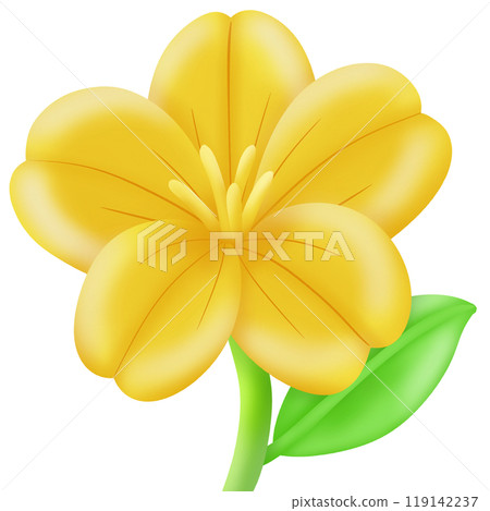 yellow flowers with yellow leaves 119142237