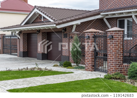 Porch of the house Porch of the house 119142683