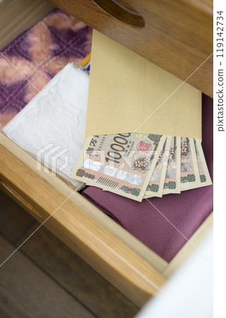 Money in a safe (new bill version) 119142734