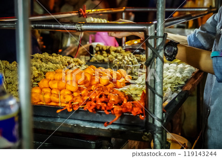 Baguio night market 119143244