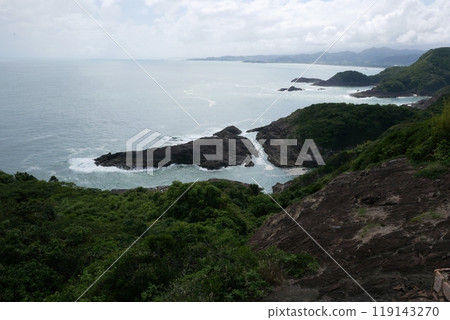 宮崎縣：從日向坂眺望海岸 119143270