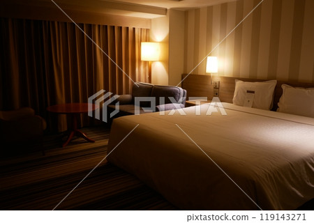 Resort hotel's bedroom Resort hotel's bedroom 119143271