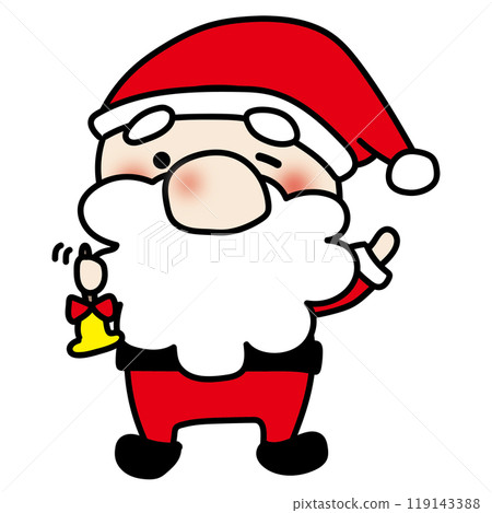 大鼻子聖誕老人按響鈴 119143388