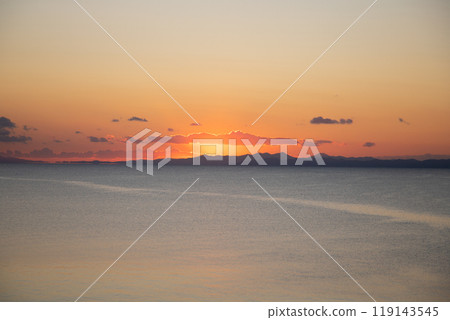 花間線的日落時刻，中央 119143545