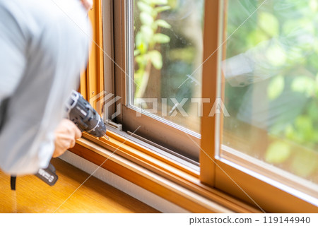 Inner window, double glazed window, insulation, inner sash, installation work Inner window, double glazed window, insulation, inner sash, installation work 119144940