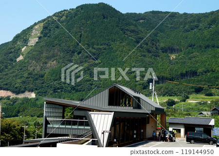 Minamiaso Railway - Scenery along the line after the full restoration following the earthquake - Around Tateno Station 119144950