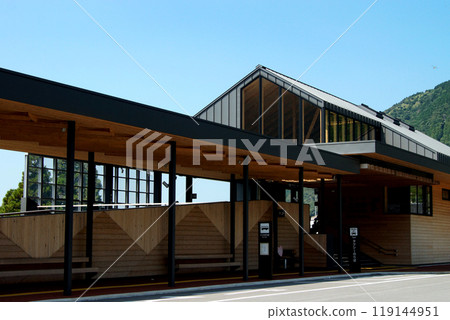 Minamiaso Railway - Scenery along the line after the full restoration following the earthquake - Around Tateno Station Minamiaso Railway - Scenery along the line after the full restoration following the earthquake - Around Tateno Station 119144951