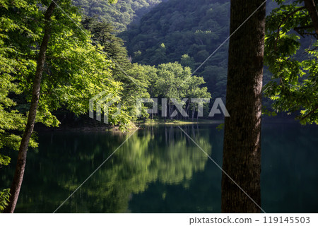 神秘的豐尼湖的自然美景 神秘的豐尼湖的自然美景 119145503