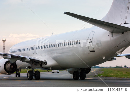 Passenger Airplane heading to follow me car 119145748