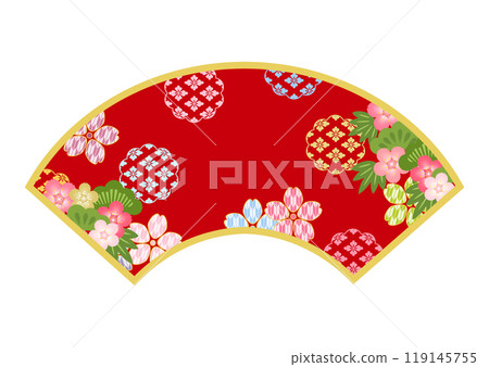 Japanese pattern background 119145755