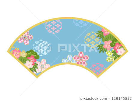 Japanese pattern background 119145832