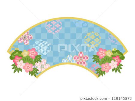 Japanese pattern background Japanese pattern background 119145873