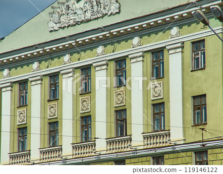Minsk, Belarus.Stalinist Empire style. 119146122