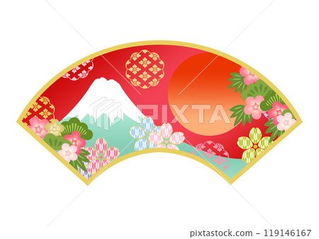 日本圖案背景 119146167