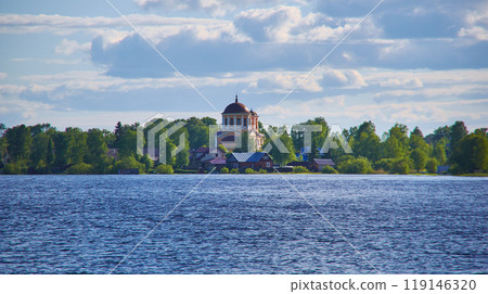 View of Onega river 119146320