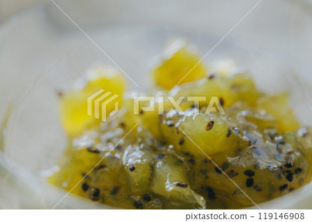 Homemade kiwi jam Homemade kiwi jam 119146908