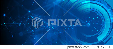 Streamlined technology background for a modern world 119147051