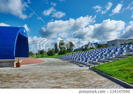 Myadzyel embankment lake Myastro 119147090