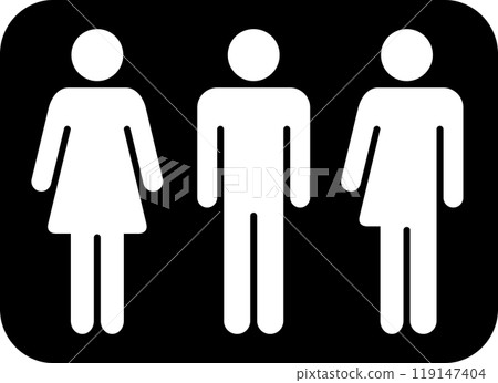 All-gender restroom signs All-gender restroom signs 119147404