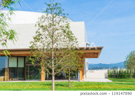 Toyota City Museum, located on a hill overlooking the Toyota cityscape (Toyota City, Aichi Prefecture) 119147890