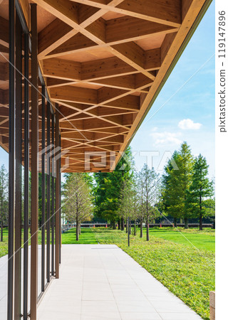 Toyota City Museum, located on a hill overlooking the Toyota cityscape (Toyota City, Aichi Prefecture) Toyota City Museum, located on a hill overlooking the Toyota cityscape (Toyota City, Aichi Prefecture) 119147896