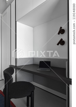 A Modern Workstation with a Striking Minimalist Design Aesthetic for Todays Professionals 119148080