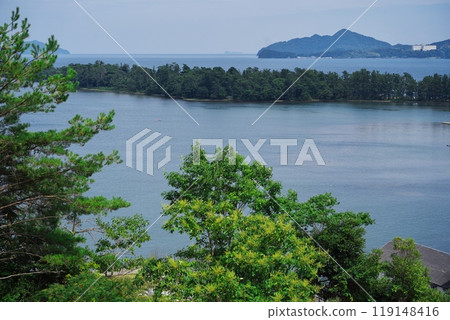 Summer Amanohashidate: View of the Hiryu from Sakurayama Observatory Summer Amanohashidate: View of the Hiryu from Sakurayama Observatory 119148416