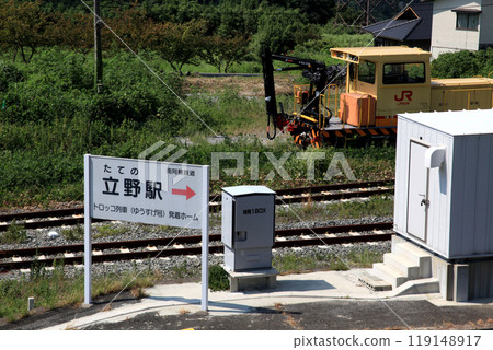 南阿蘇鐵道 - 震後全線恢復的沿線風景 - 館野站週邊 119148917