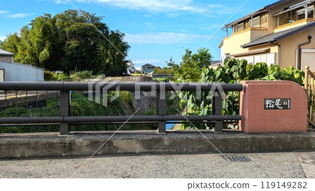 和泉市久保曾紀念美術館旁的松尾川大橋 和泉市久保曾紀念美術館旁的松尾川大橋 119149282