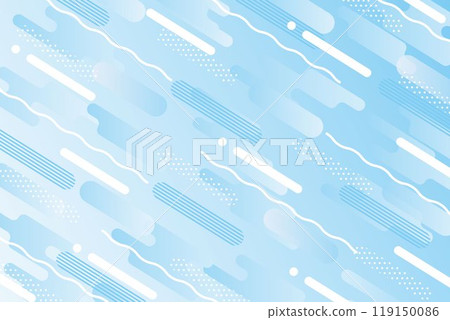 Blue gradient geometric background illustration Blue gradient geometric background illustration 119150086