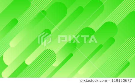 Abstract shape background material made up of green Abstract shape background material made up of green 119150677