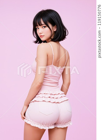 Female model posing 119150776