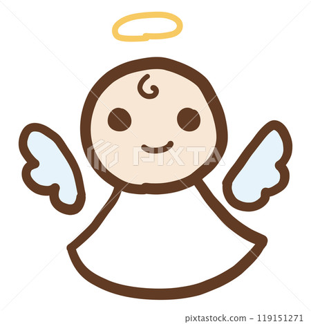 Hand drawn angel Hand drawn angel 119151271