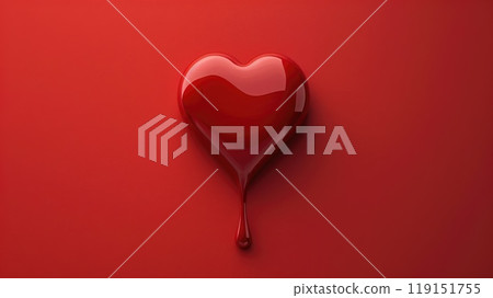 Blood donation poster with heart symbol and call to action, Give the gift of life Blood donation poster with heart symbol and call to action, Give the gift of life 119151755