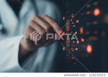 Futuristic Medical Digital Interface Design 119152523